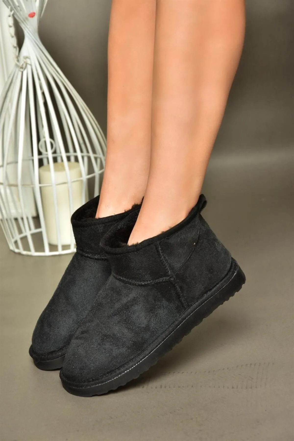 Fox Shoes  Stiefelette - Schwarz - Flacher Absatz