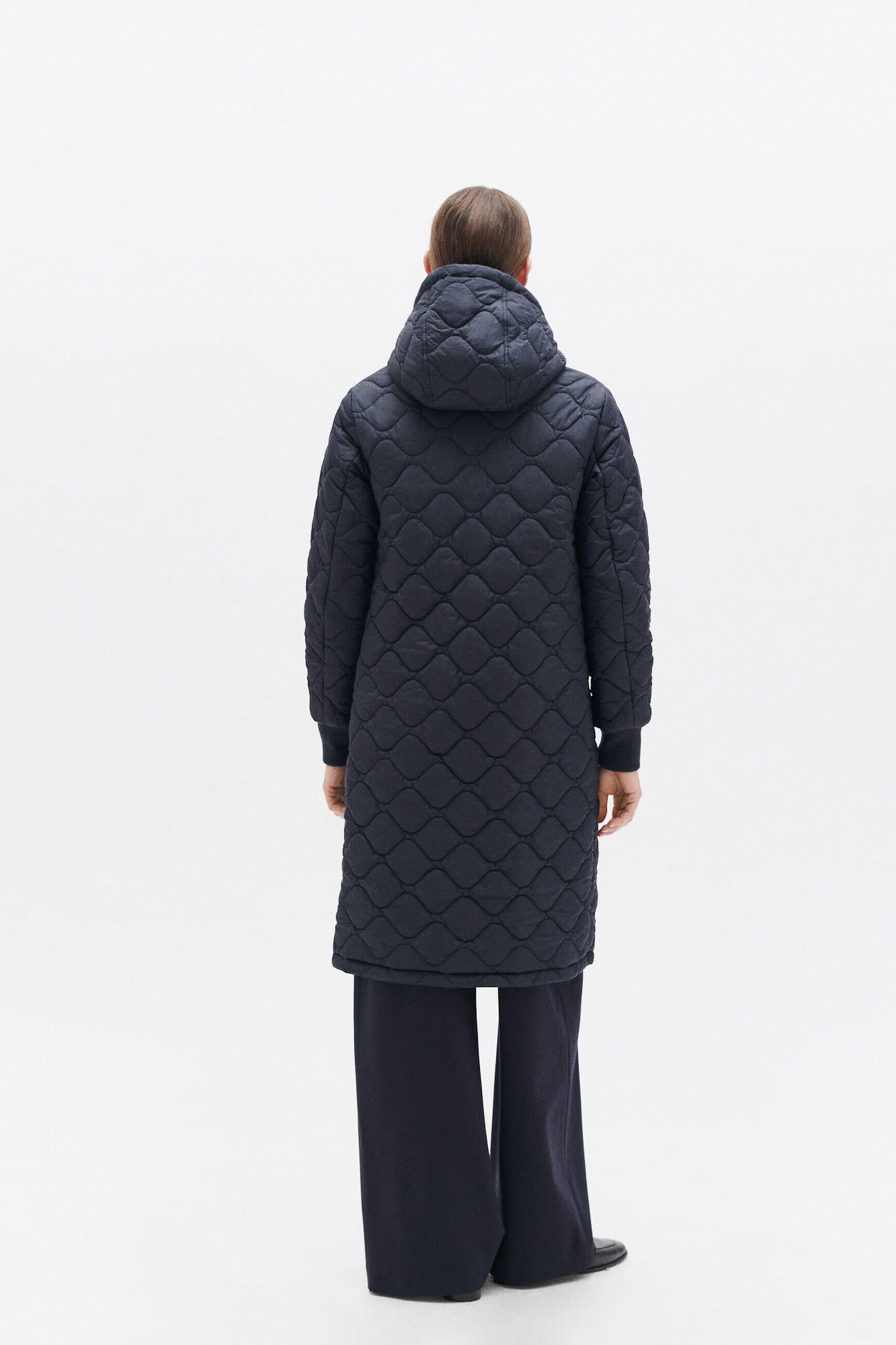 Doudoune galina bleu marine femme