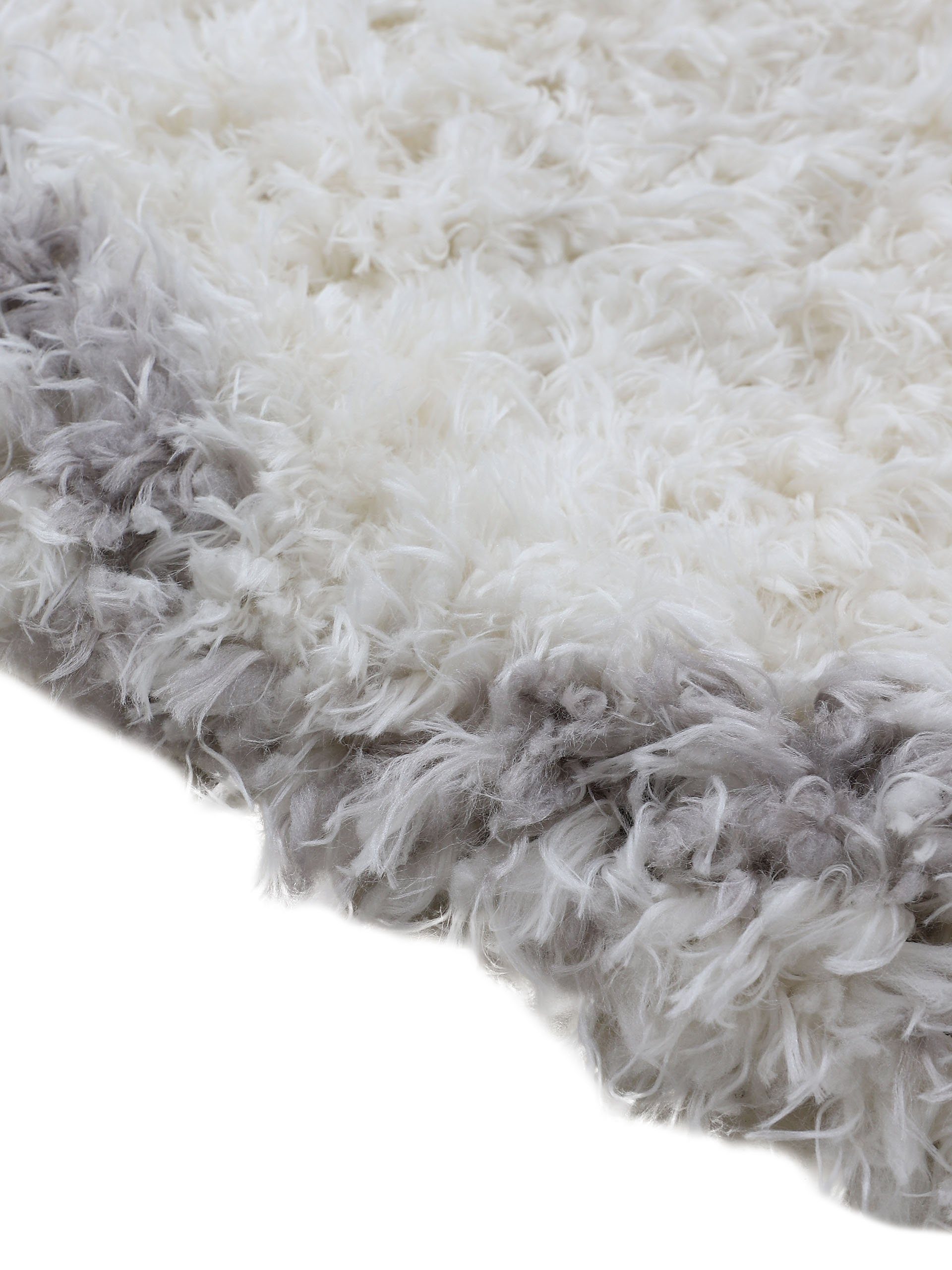 Hochflor-Läufer Eddy, carpetfine, rechteckig, Höhe: 30 mm, mit Fransen, Wohnzimmer