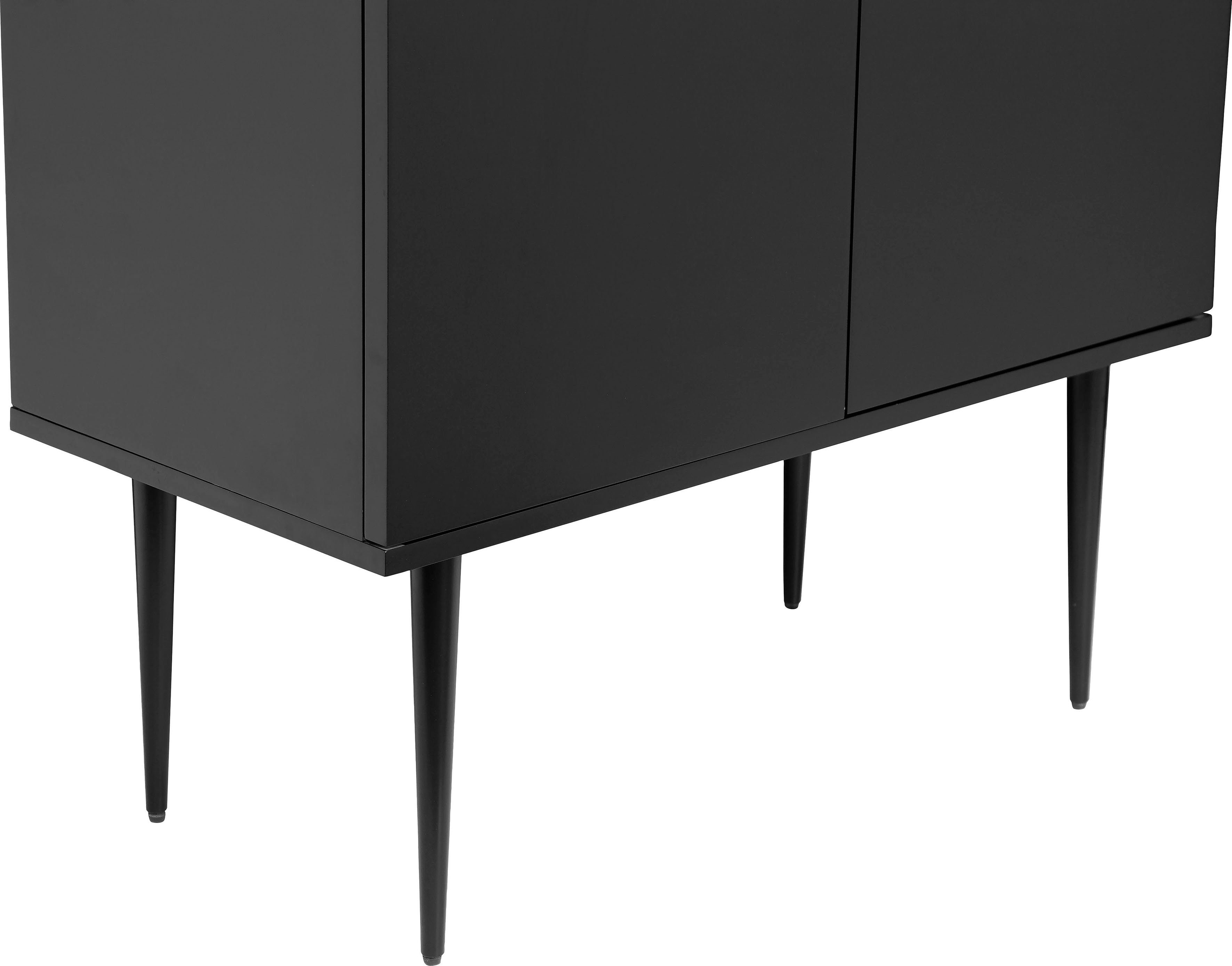 Places of Style Highboard Saltaire, In modernem Design, Ganzmetall-Scharniere