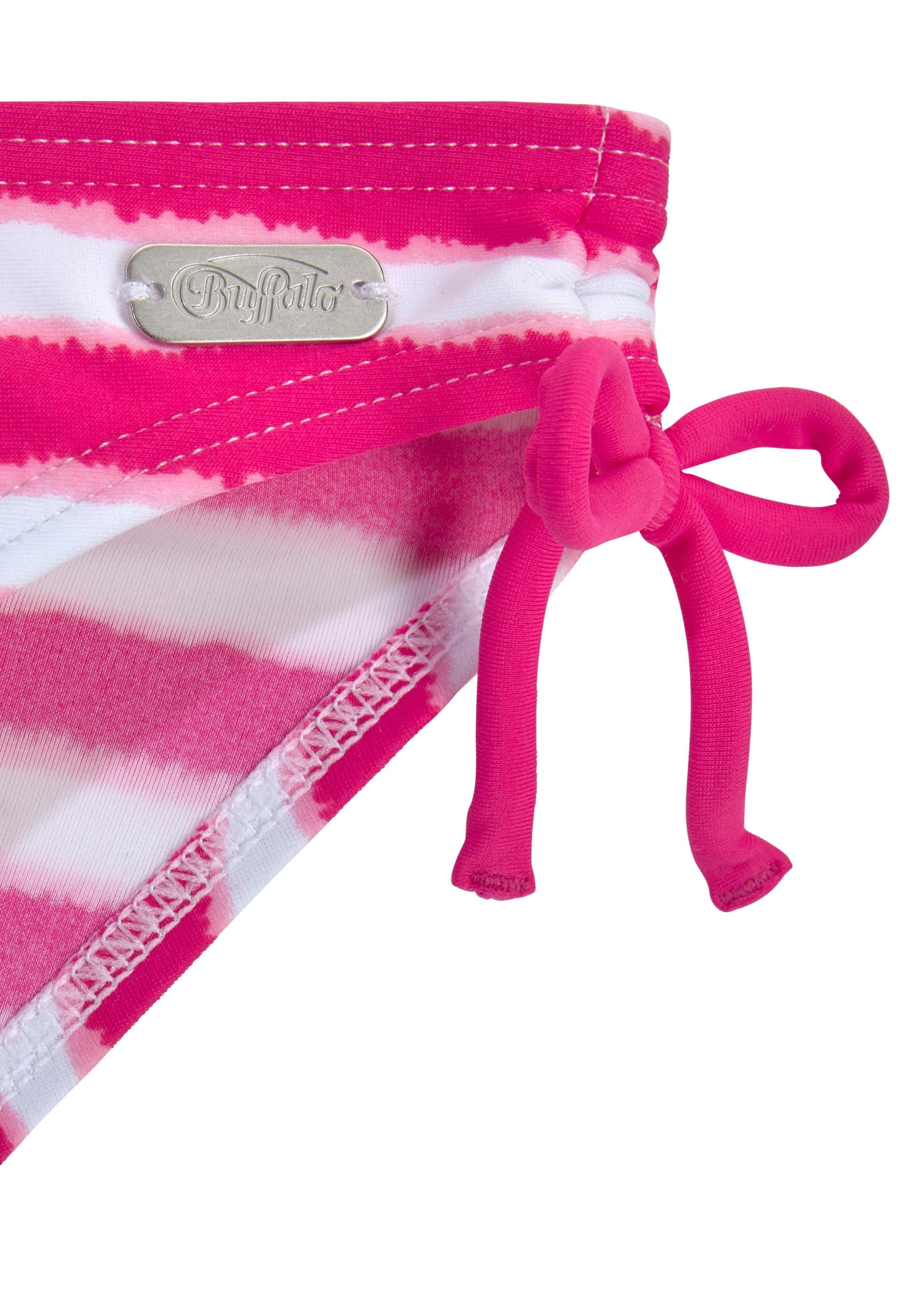 Buffalo Triangel-Bikini in trendiger Streifen-Optik