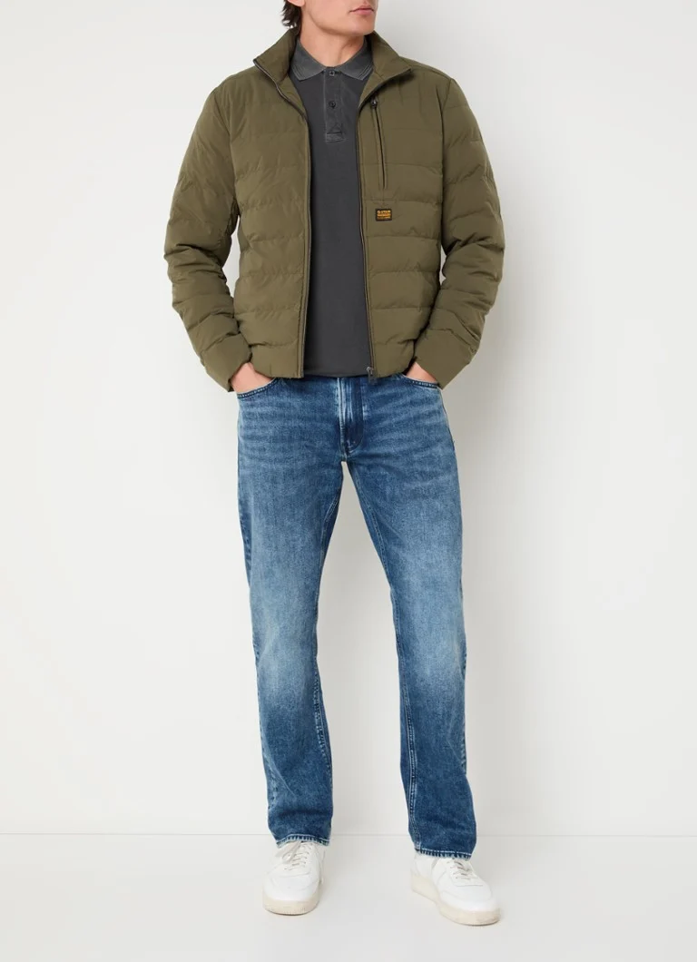 Jachetă cu puf G-Star RAW Foundation cu buzunare laterale