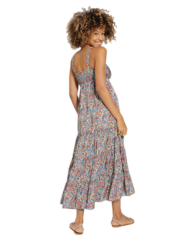 Aller Simplement Kleid in Hellbraun günstig kaufen