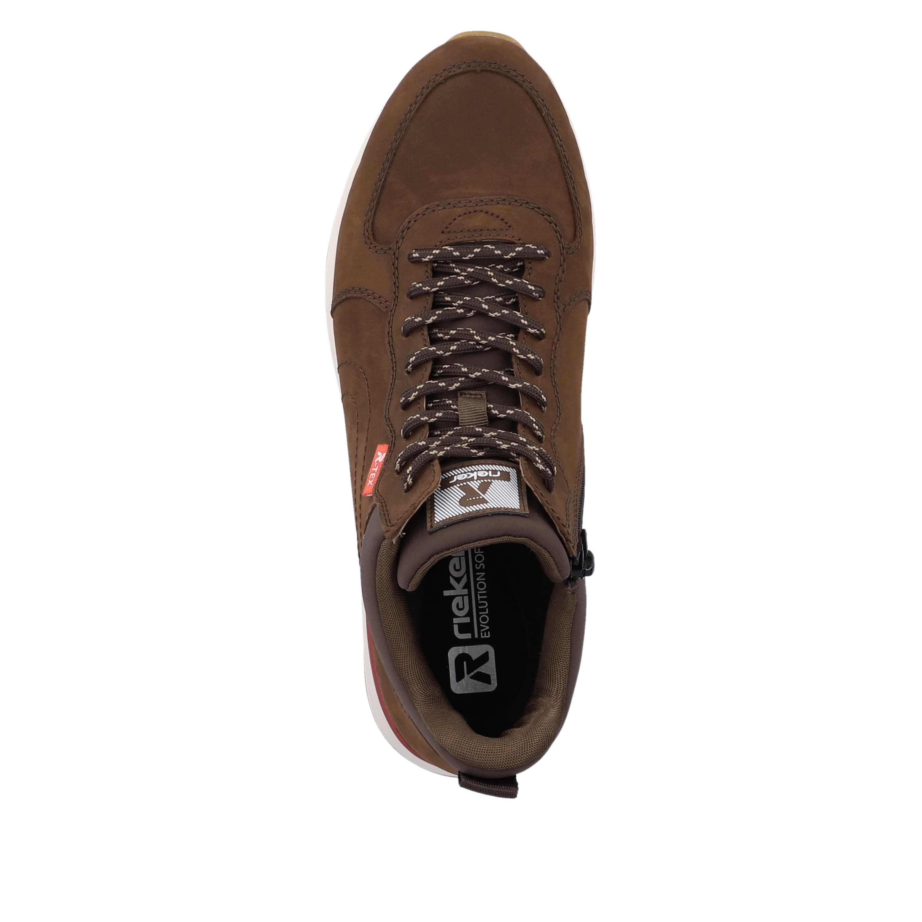 Rieker Herren Sneaker High wood brown