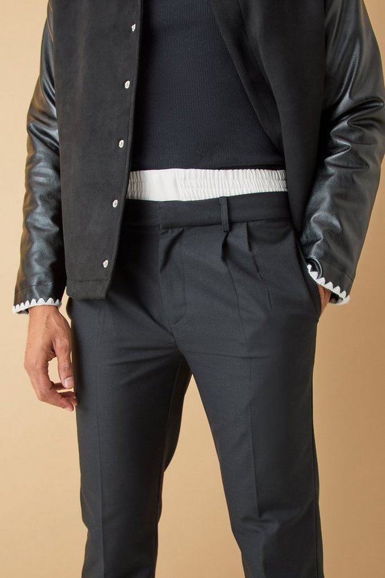 Boxer Waistband Tailored Trousers