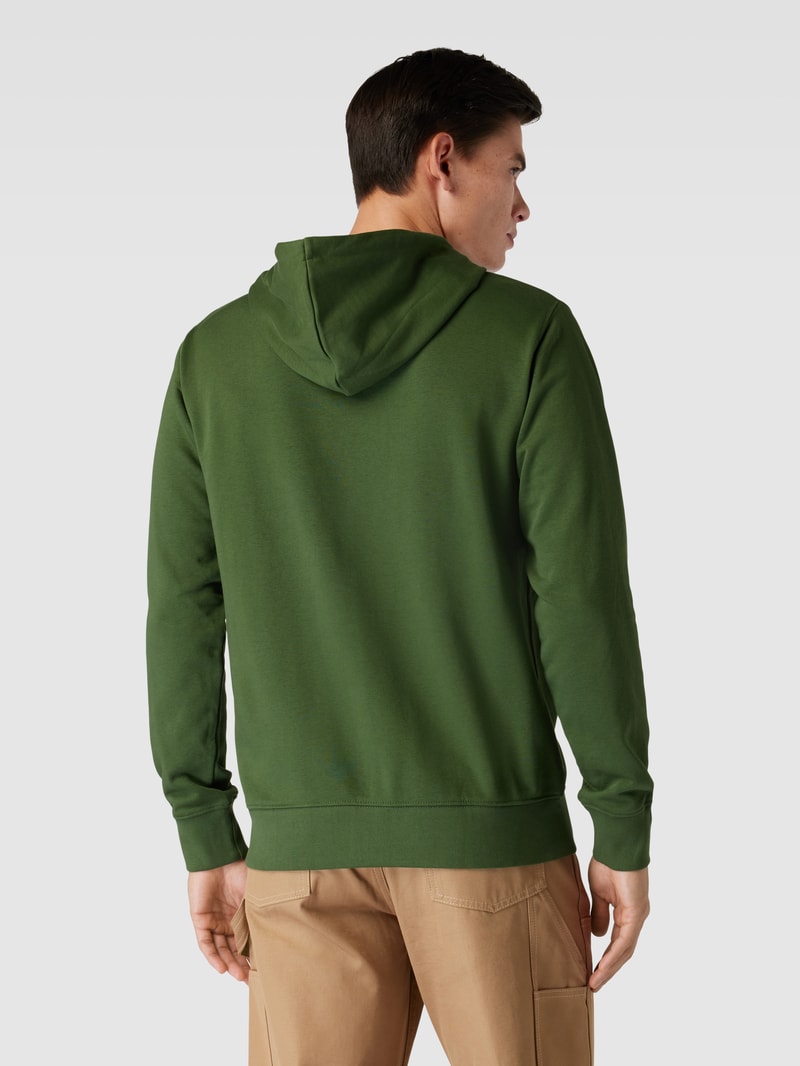 Strickjacke mit Schalkragen Modell 'Copenhagen' in apfelgrün