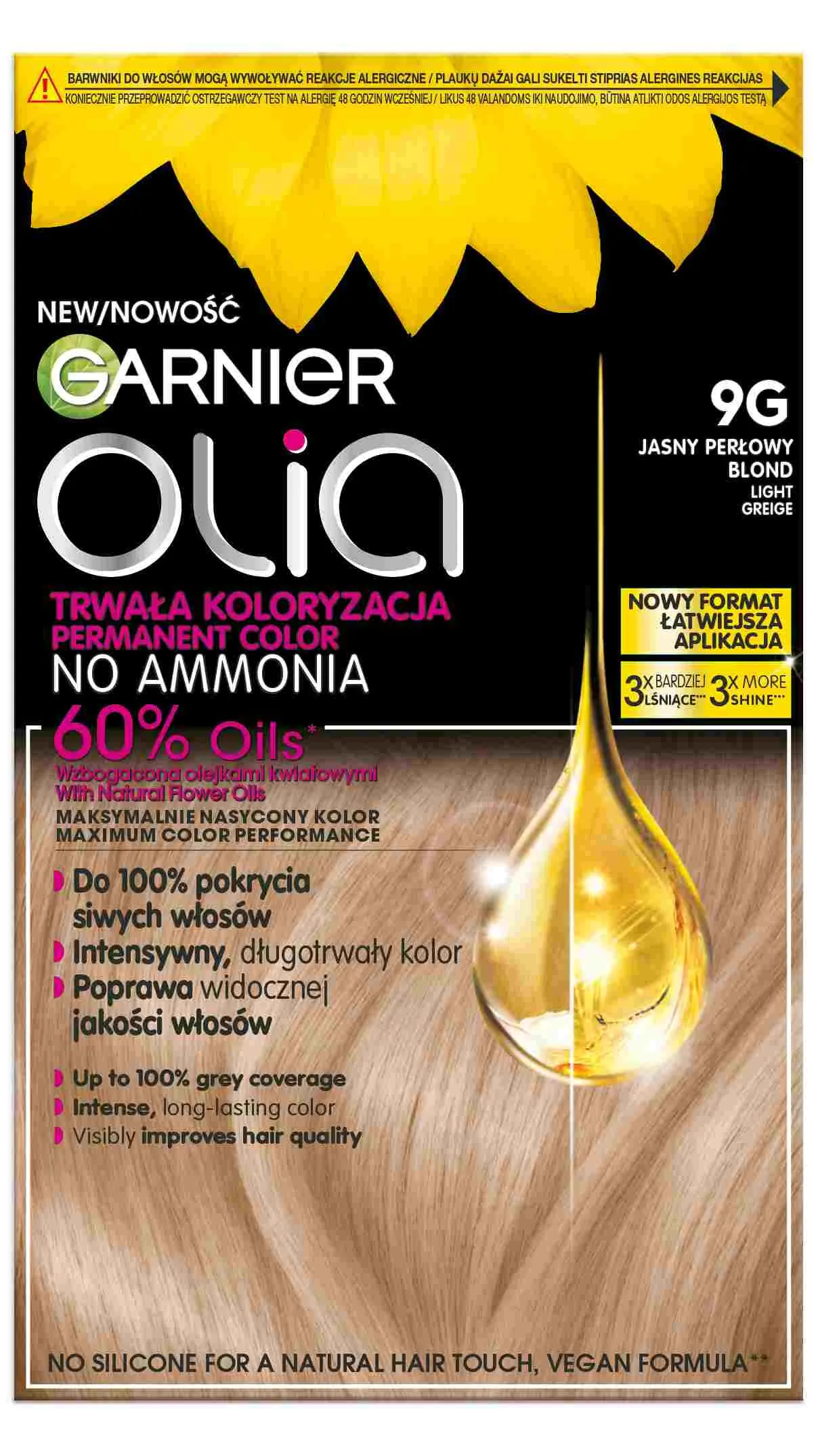 Garnier Olia farba za kosu 9G svijetlosiva