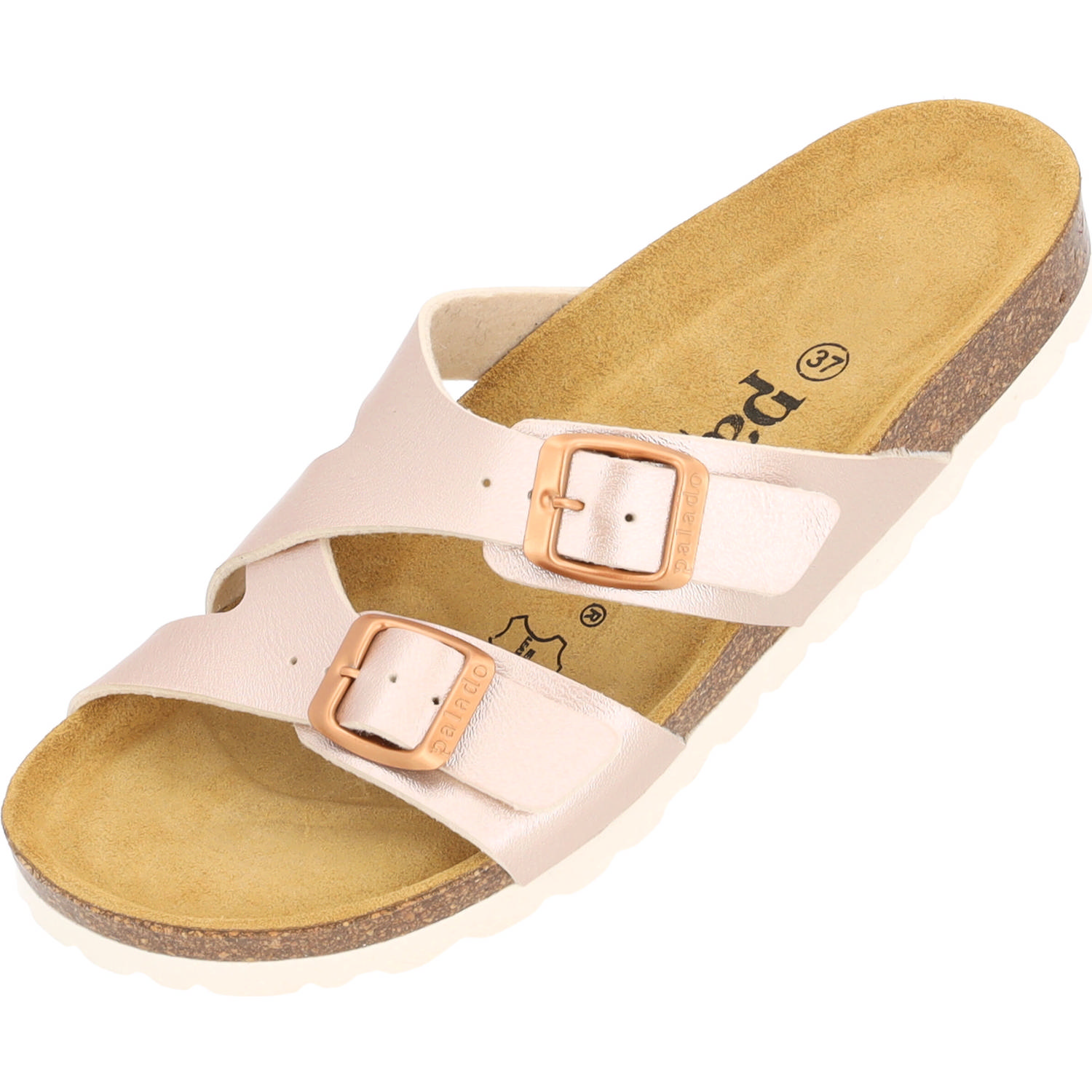 Palado Arrila, Pantoletten, Damen, Rose Metallic