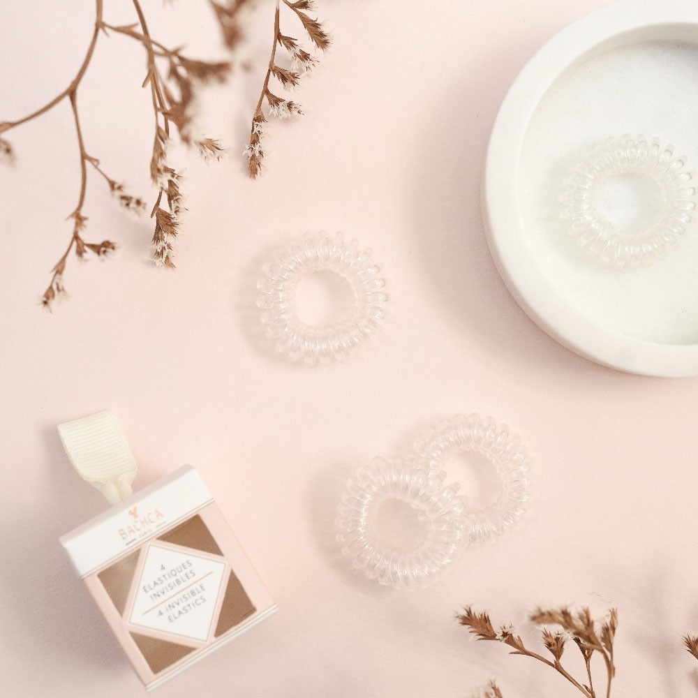 Bachca Invisible Spring Elastics x4