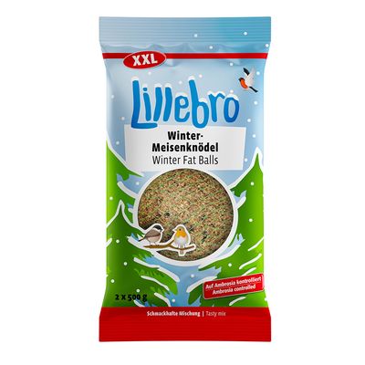 8 + 2  gratis! 10 x 500 g Lillebro XXL-Winter-Meisenknödel