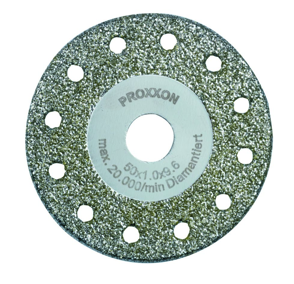 Proxxon 28557 Trenn- und Profilierscheibe mit Diamantbeschichtung 50 x 1 x 10 mm für LHW + LHW/A