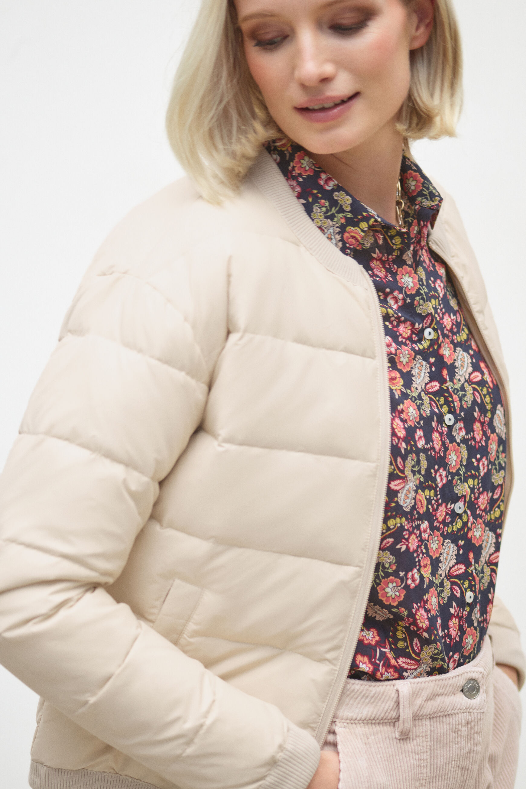 doudoune toronto beige femme