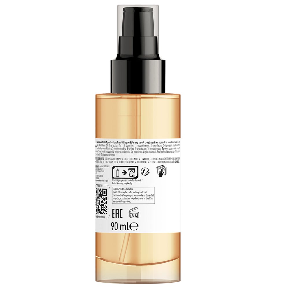 L'Oréal Professionnel Paris Serie Expert Absolut Repair 10-in-1 Oil 90 ml