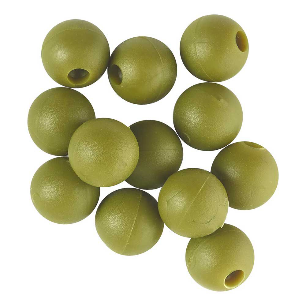 Korálky Rok Chod zelené - balení 25 kusů