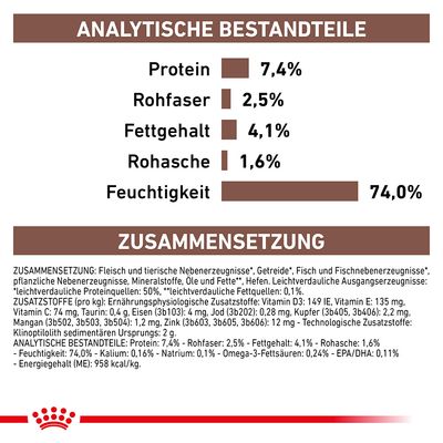 Royal Canin Veterinary Canine Gastrointestinal High Fiber Mousse