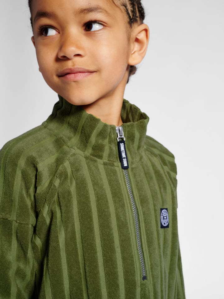 Sometime Soon Sometime Soon Halbreißverschluss Jacke Stscarson Kinder in OLIVE BRANCH günstig kaufen