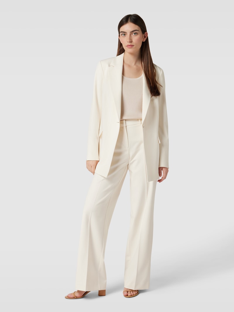 Blazer mit Reverskragen in ecru