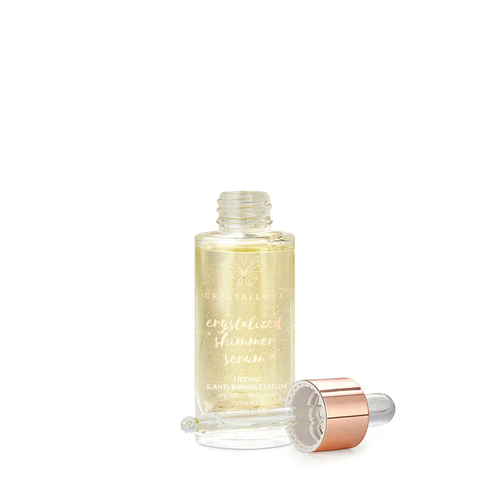 Crystallove serum za lice s gorskim kristalom i bodljikavom kruškom