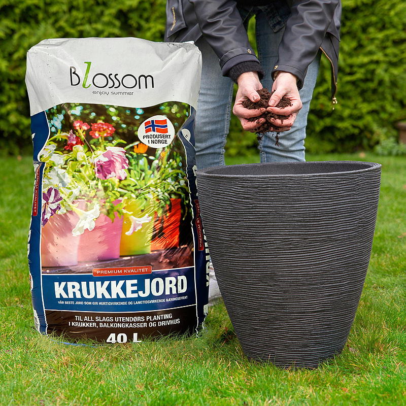 Blossom Krukkejord 40 l, Blossom