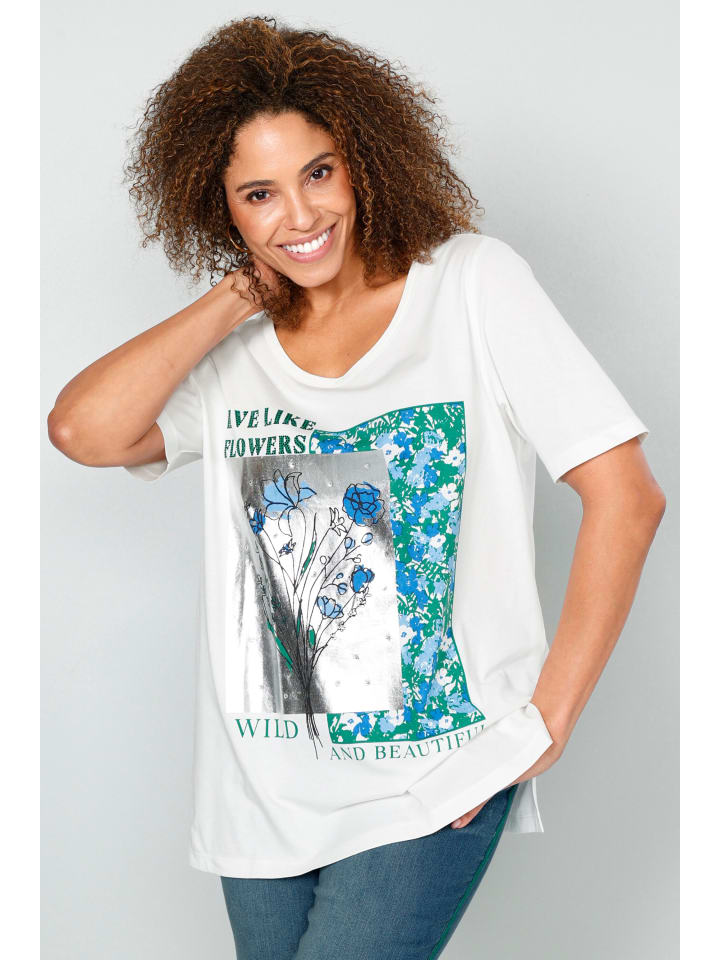 MIAMODA Shirt in weiß günstig kaufen