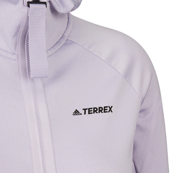 W TERREX TECH FLOOCE LIGHT HOODED JACKET Damen - Fleecejacke