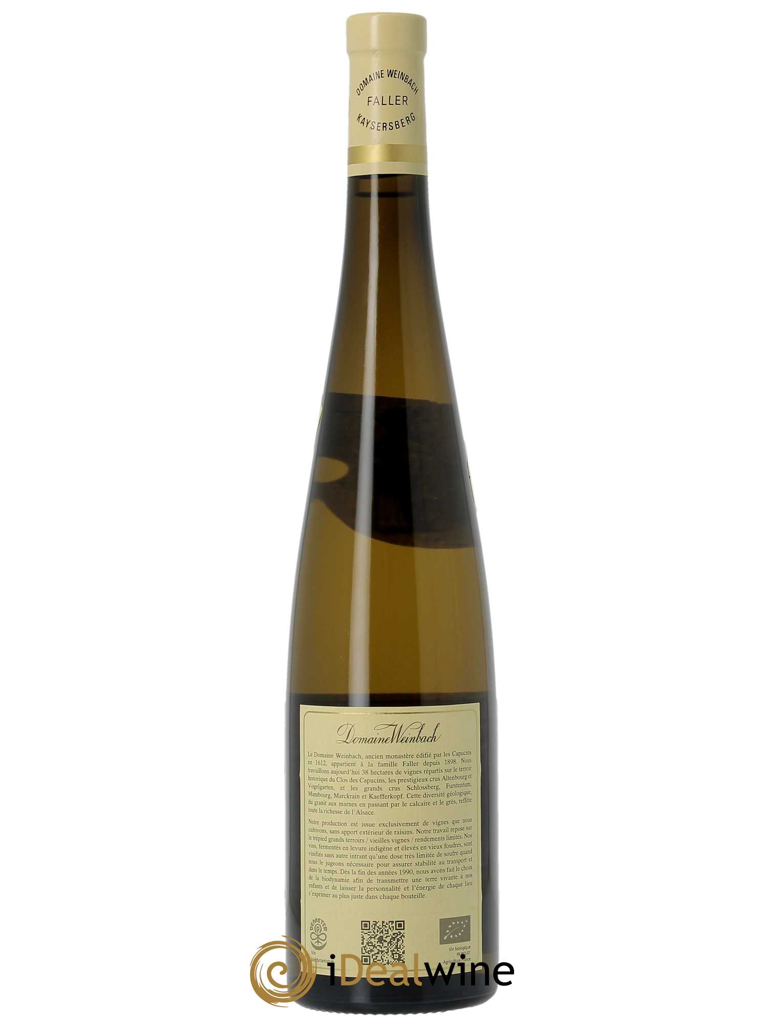 Alsace Pinot Gris Les Caracoles Weinbach (Domaine)  2021 - Lot de 1 Bouteille