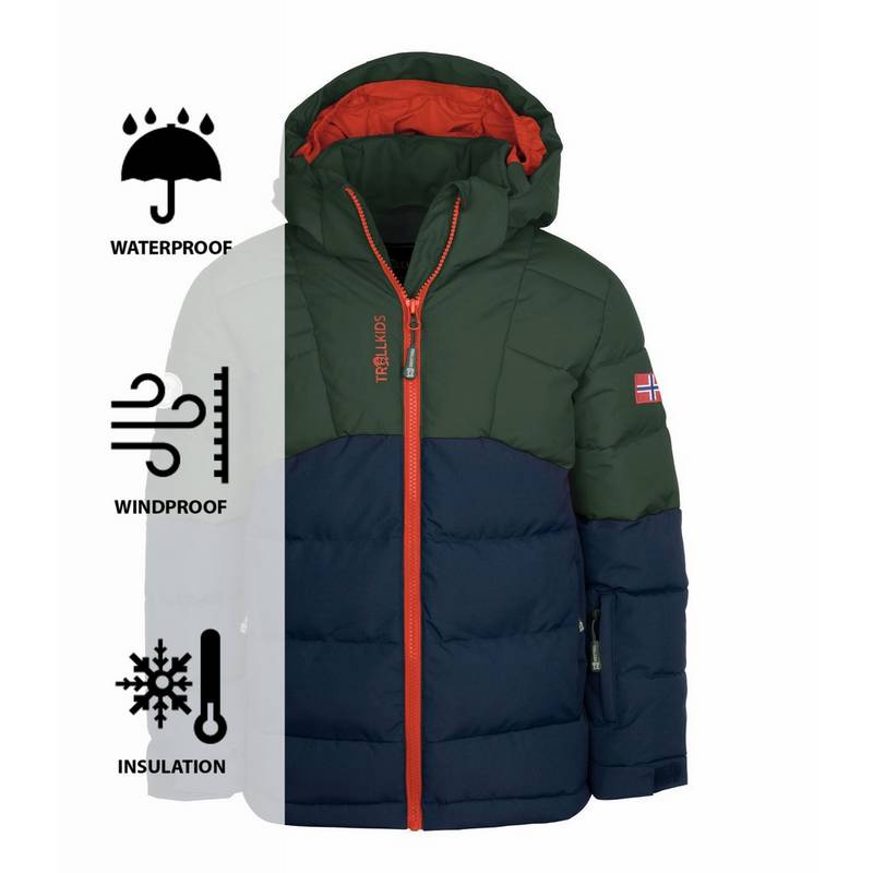 Trollkids Gryllefjord Winterjacke Kinder