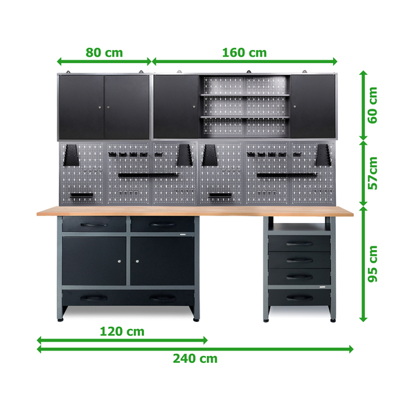 Werkstatt Set Promo, 240cm