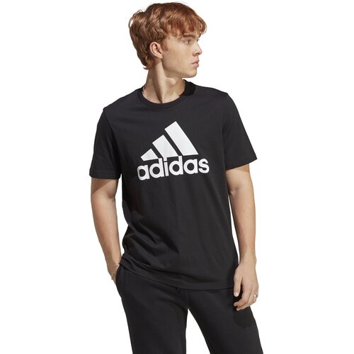 HERREN SHIRT ESSENTIALS SINGLE JERSEY BIG LOGO