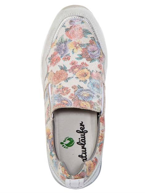 Slipper mit besonders hohem Keilabsatz