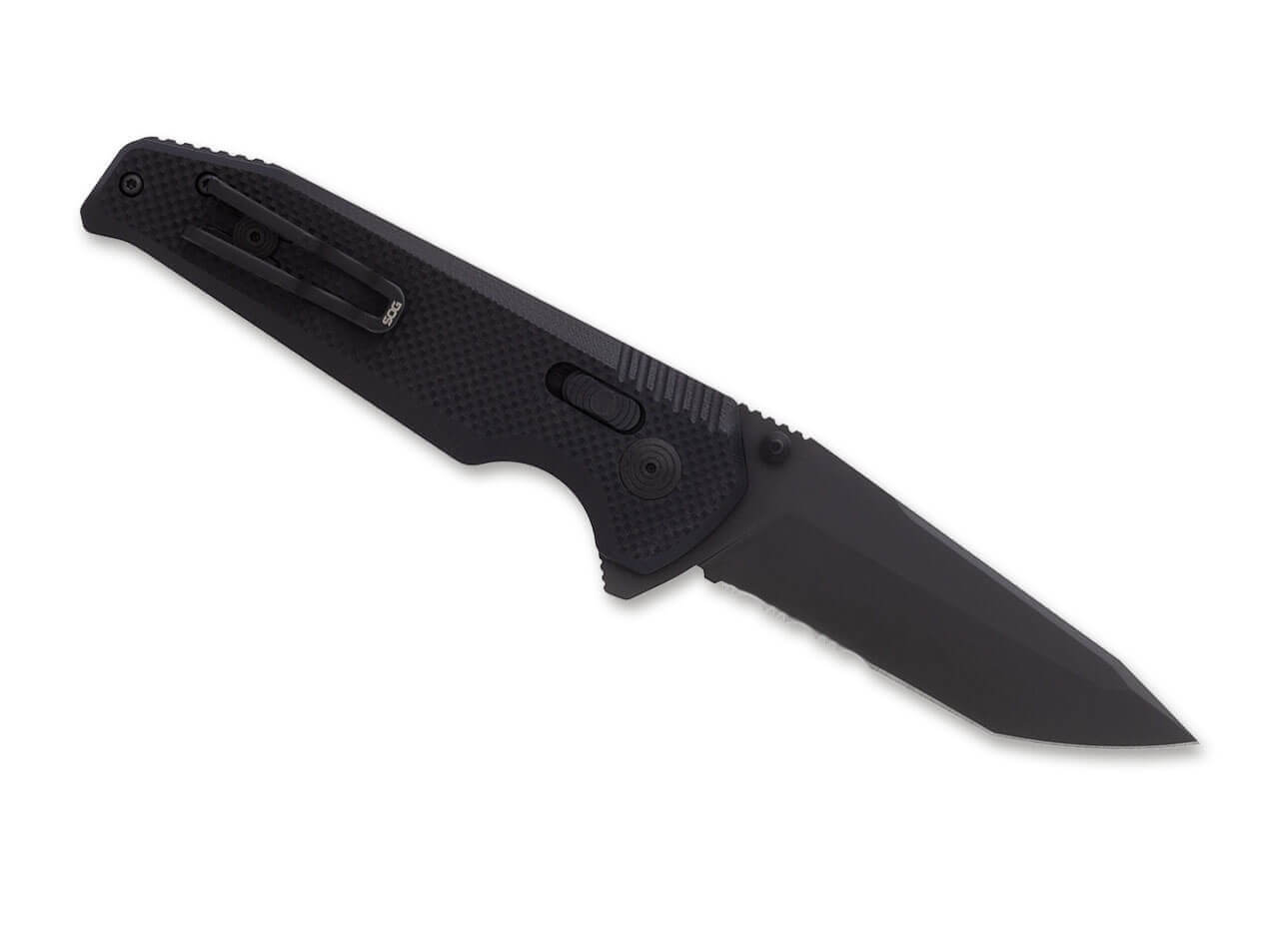 Vision XR Black Serrated
