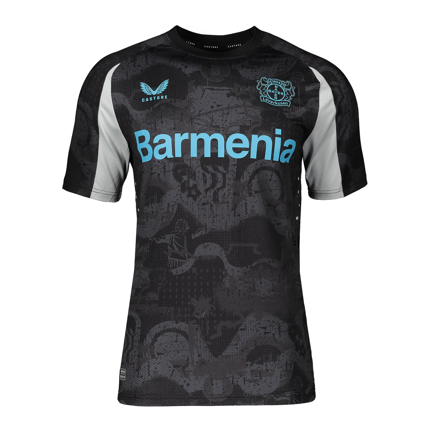 Castore Bayer 04 Leverkusen Auth. Trikot 3rd 2024/2025 Schwarz F013