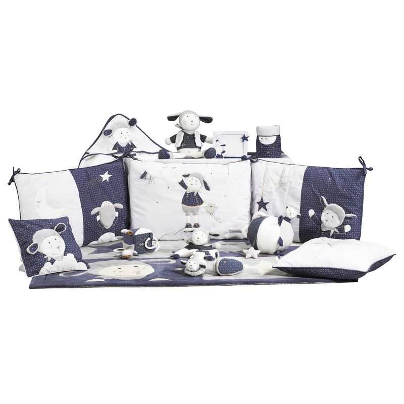 Doudou mouchoir Mouton Merlin