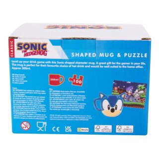 Sonic the Hedgehog - Tasse und Puzzle Set Sonic