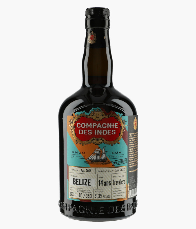 Rhum Belize 14 ans 2008LA COMPAGNIE DES INDES