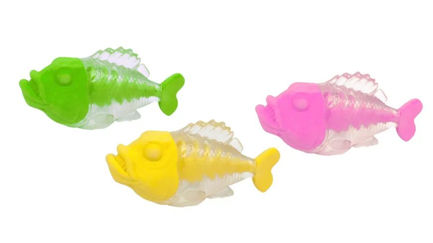 TRENDHAUS Radierer-Set Piranha sortiert