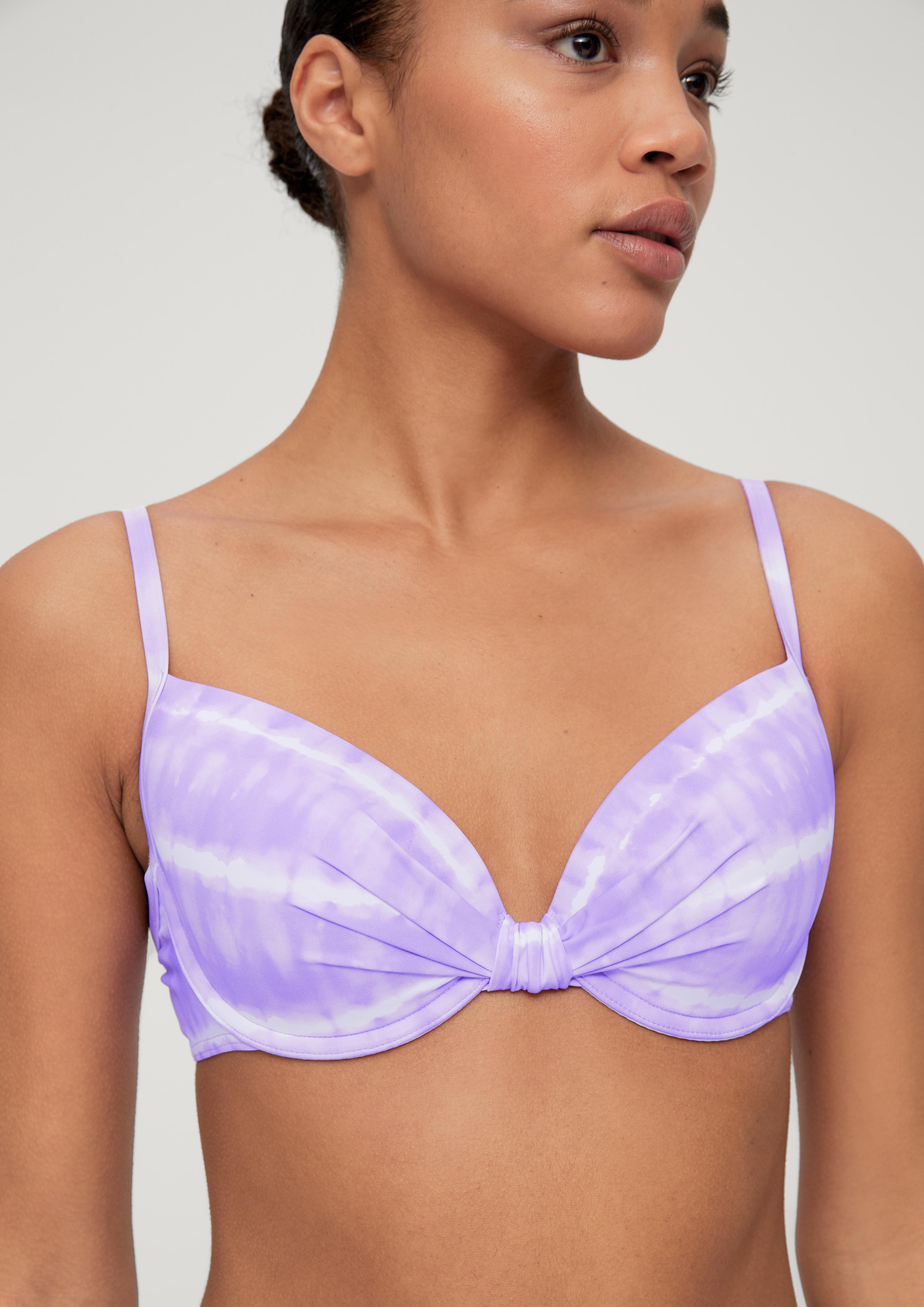 Bikini-Top mit Batikmuster  EME-6008471-46A3