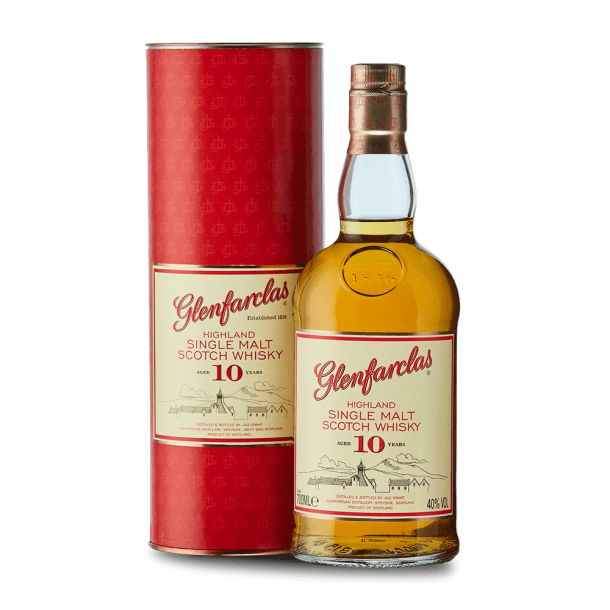 Glenfarclas 10 ans 40% + Tube