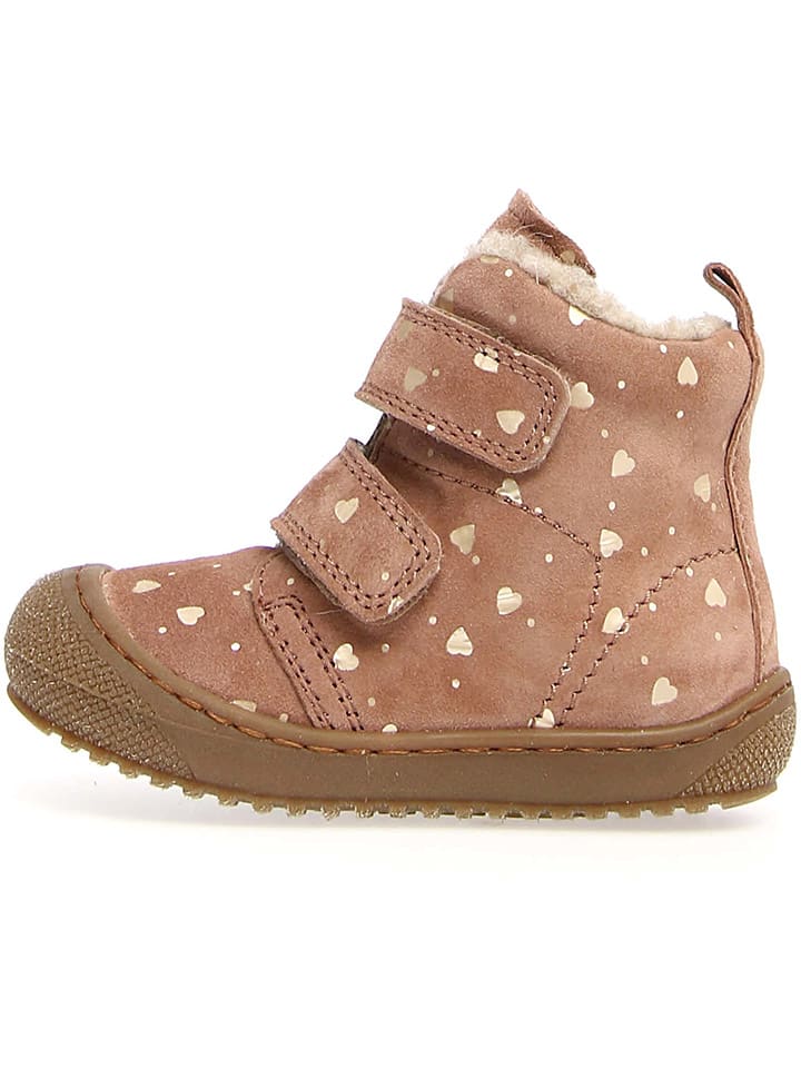 Naturino Leder-Winterboots in Rosa günstig kaufen