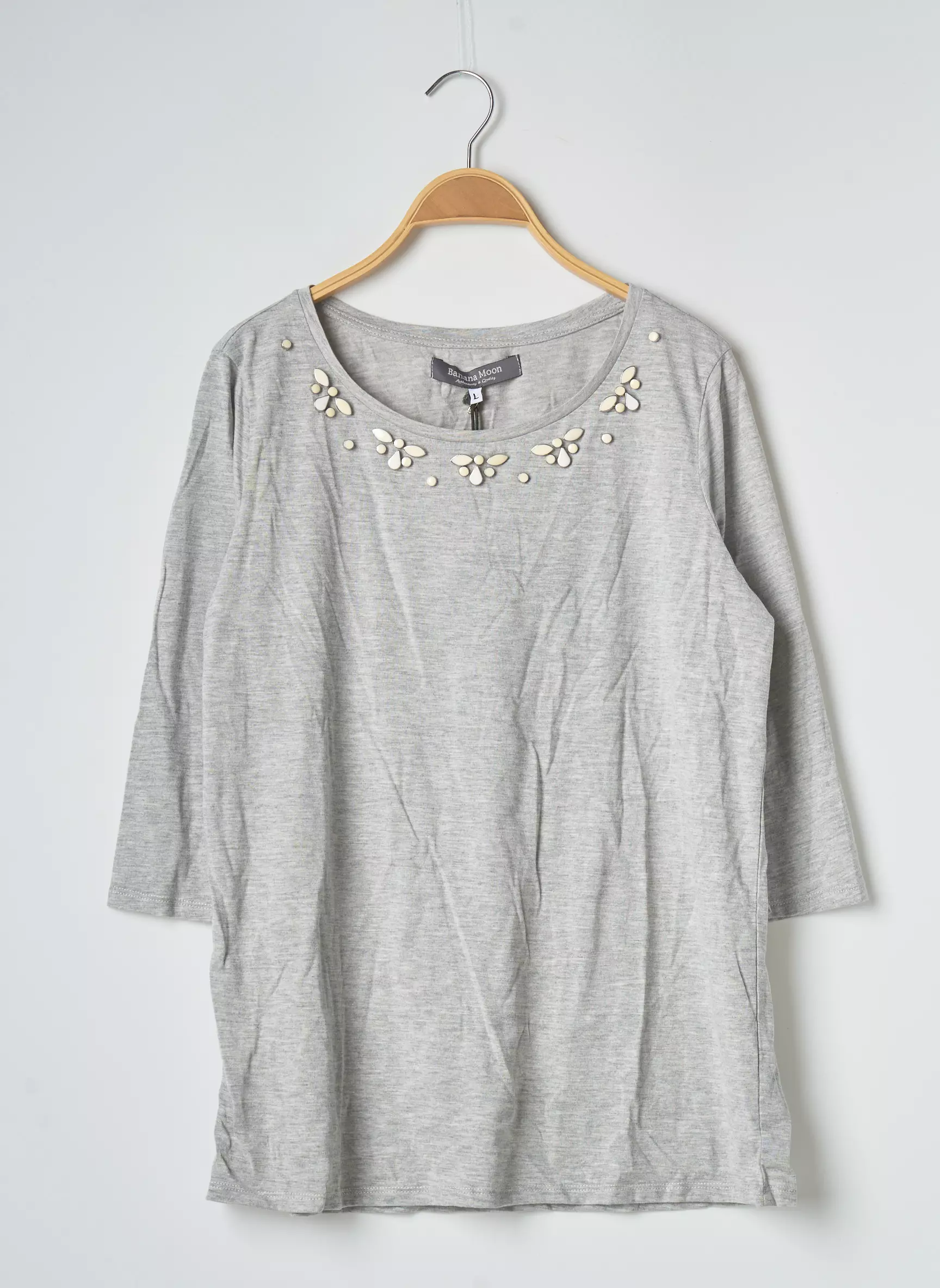 Banana Moon Tshirts Femme couleur gris