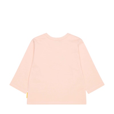 T-Shirt langarm, rosa für Mädchen