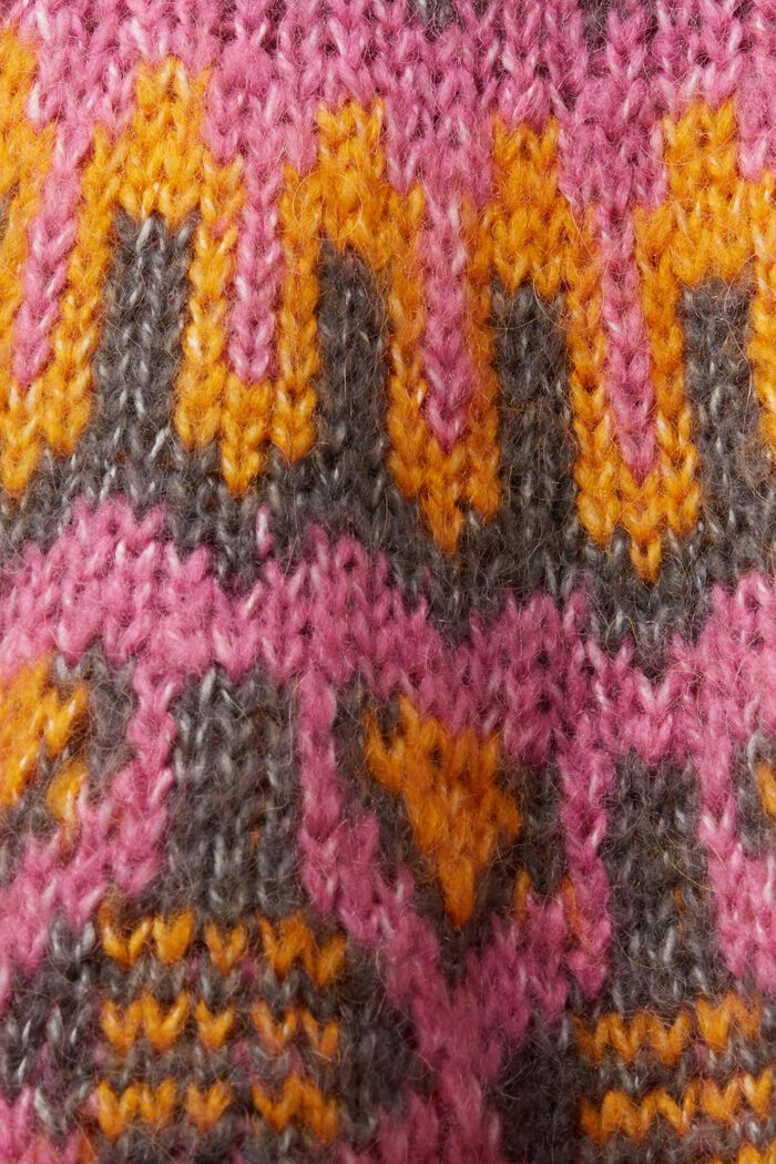 Pullover mit Fair-Isle-Muster aus Wollmix