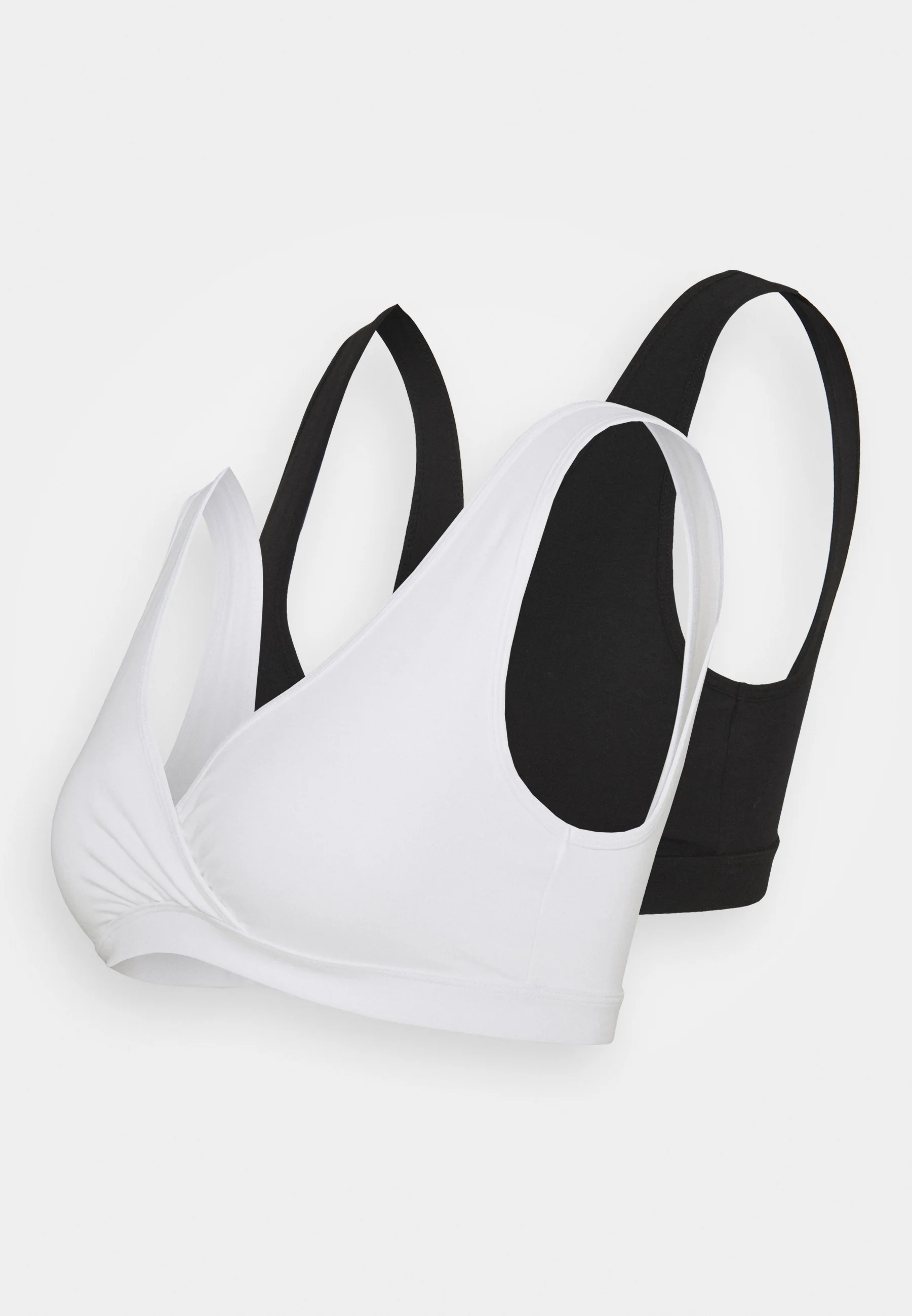 Lindex WRAP NURSING TOP PACK DE 2 - Sujetador de triángulo