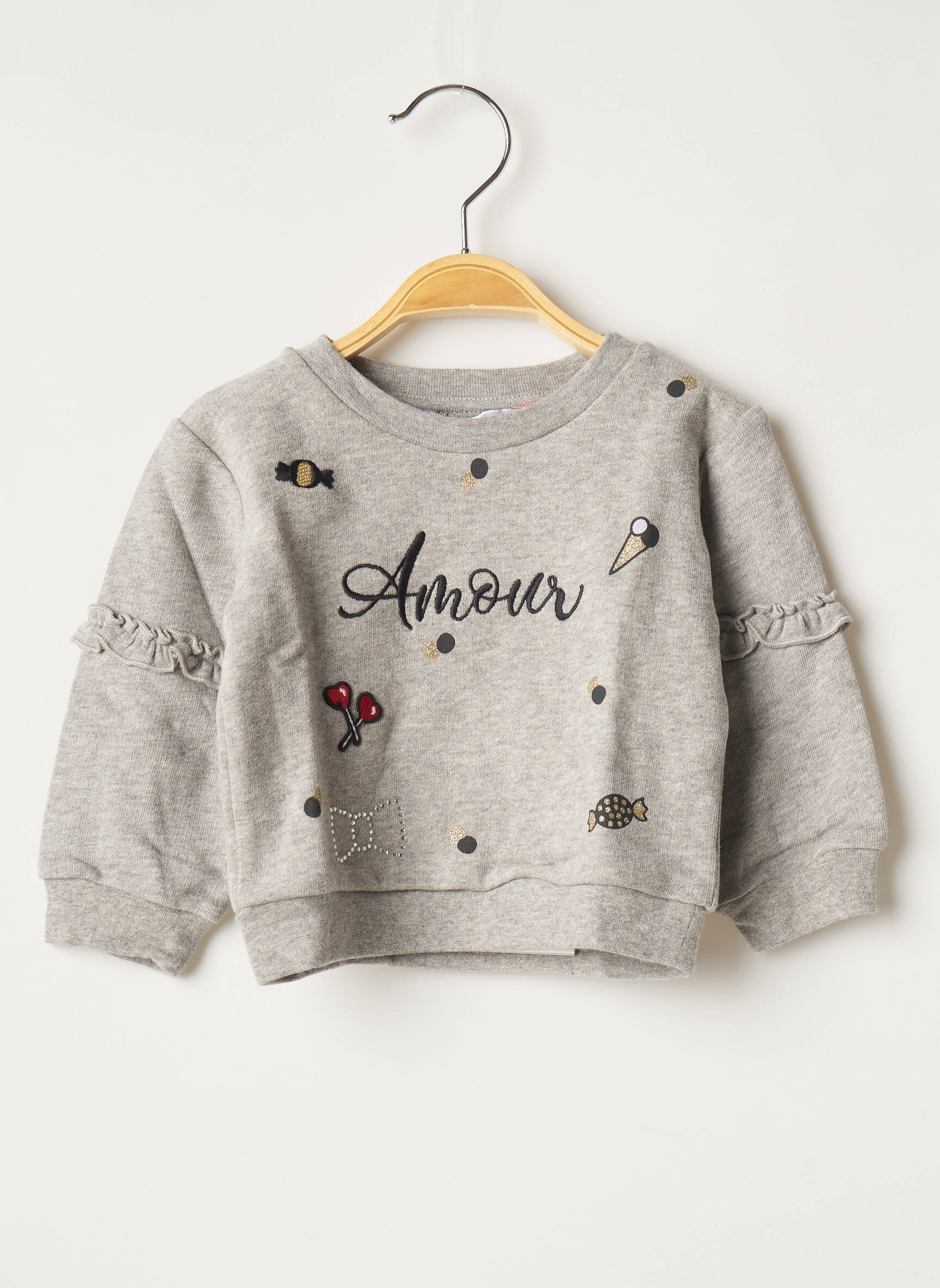 Marese Sweats Fille couleur gris