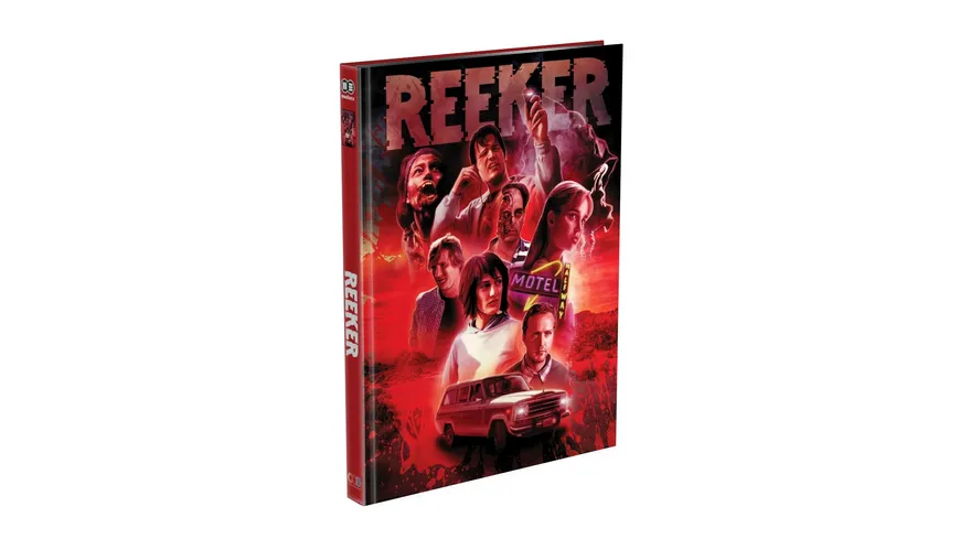 REEKER - 2-Disc Mediabook - Cover A - Limited Edition auf 999 Stück - Uncut  (4K Ultra HD + Blu-ray)