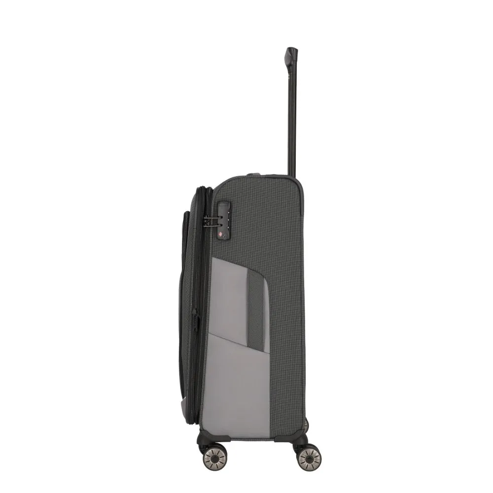 Travelite VIIA Trolley 4 Rollen M - Schiefer