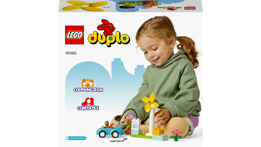 LEGO DUPLO Town 10985 Windrad und Elektroauto