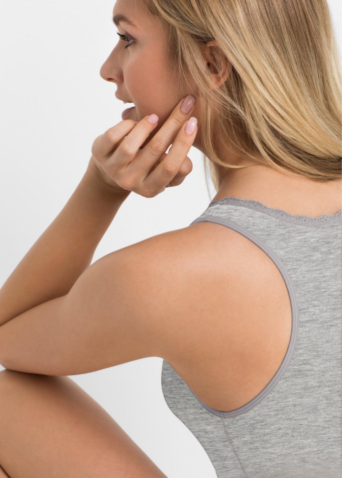 Still-Bustier mit Bio-Baumwolle