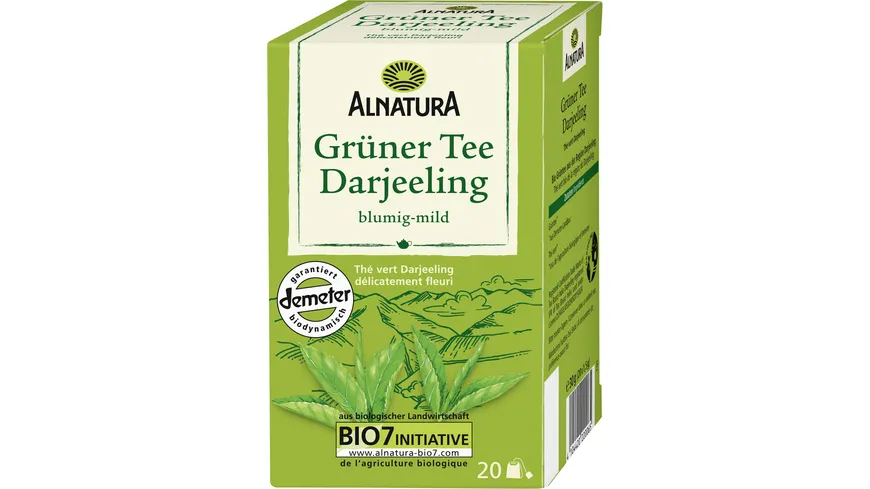 Alnatura Bio Grüner Tee Darjeeling 30 g