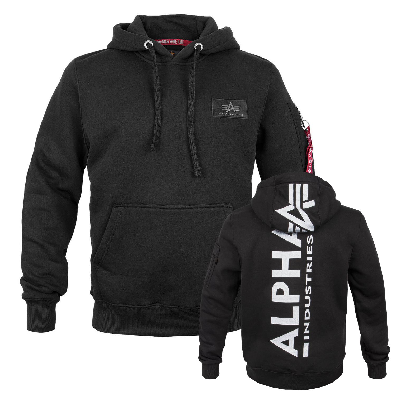 Back Print Hoody